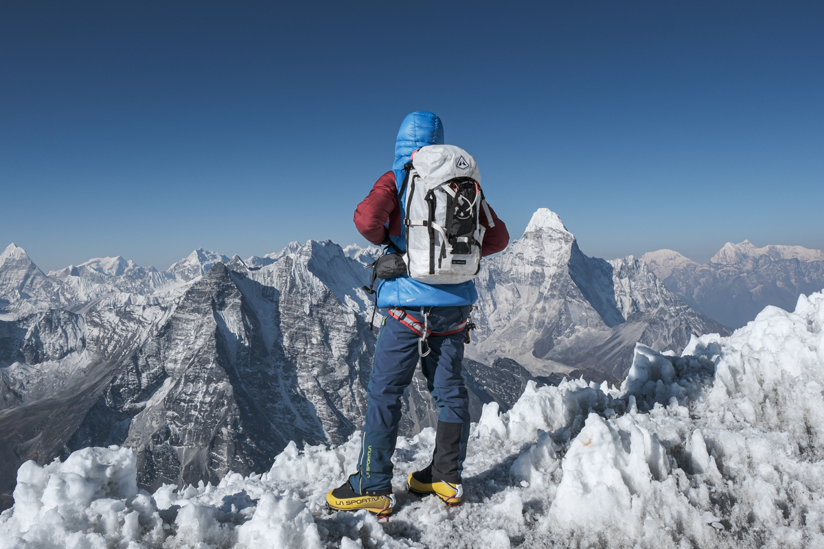 Climbing Quickdraws (lightweight draw in Nepal)